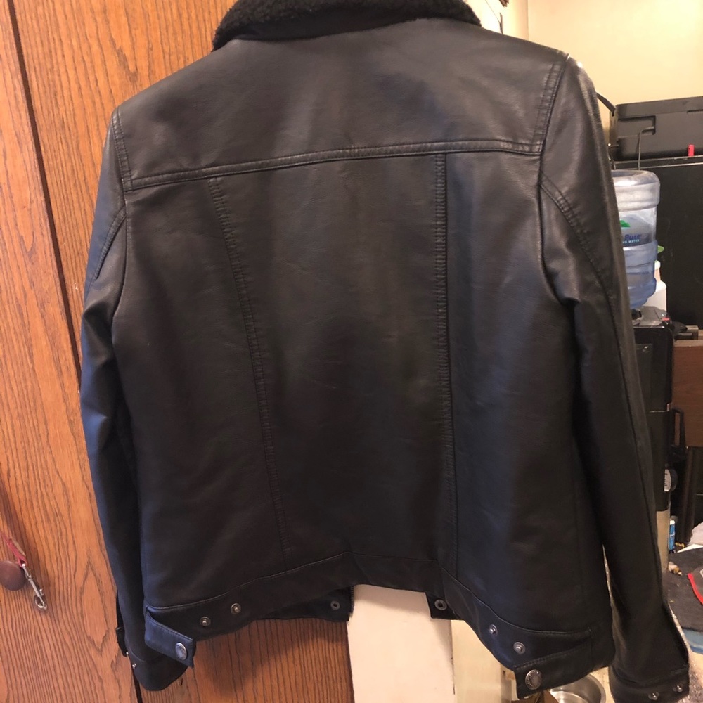 Levi Strauss leather lined jacket